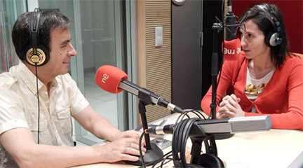 Entrevista con Ana Sandoval en Música viva. Cortesía Radio Clásica.